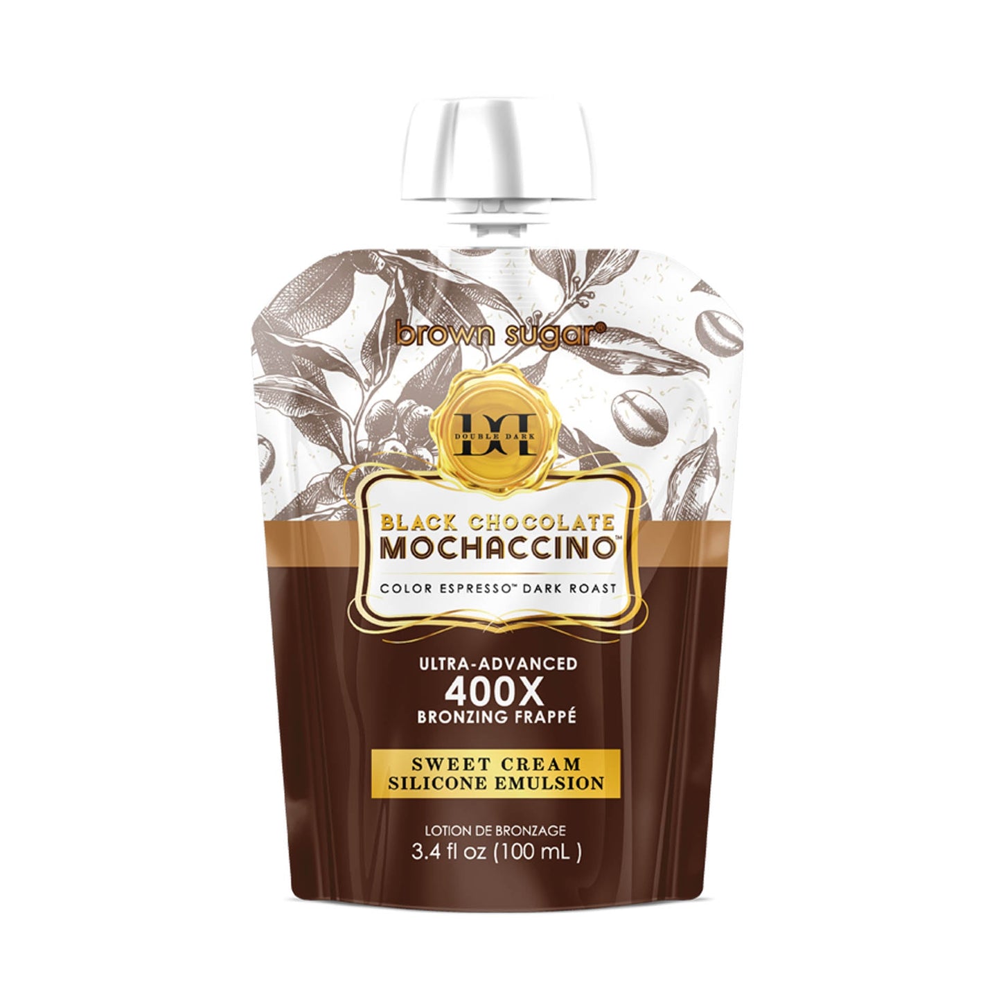 Tan Inc. Double Dark Black Chocolate Mochaccino 3.4 OZ. Tanning Lotions Tan Inc. 