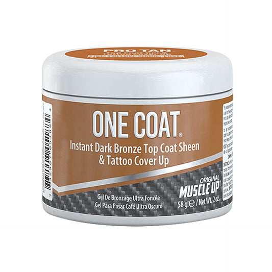 Pro Tan One Coat Instant Dark Bronze Top Coat Sheen 2 OZ. Self-Tanning Pro Tan 