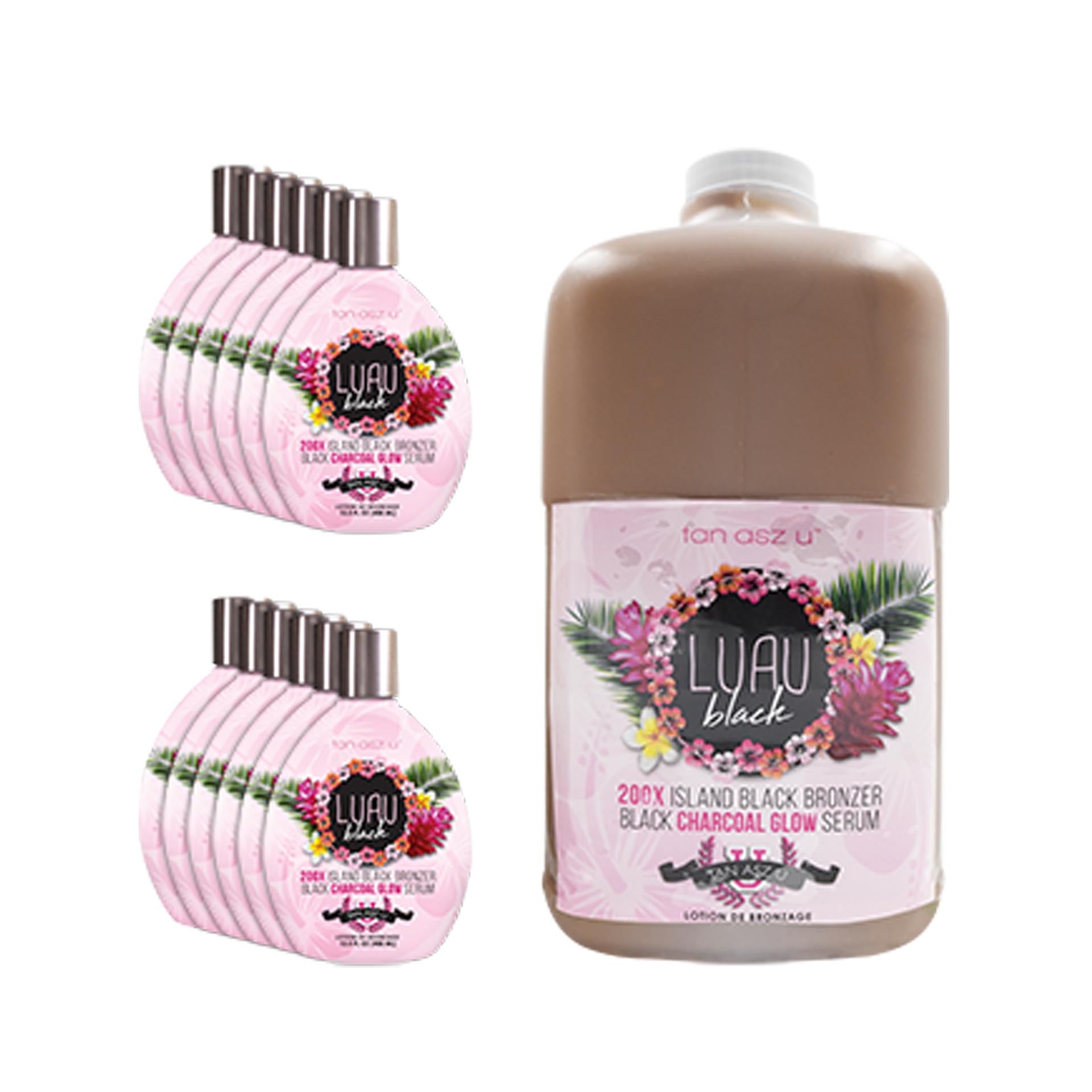 Tan Asz U Luau Black Promo Pack Tanning Lotions Tan Asz U 