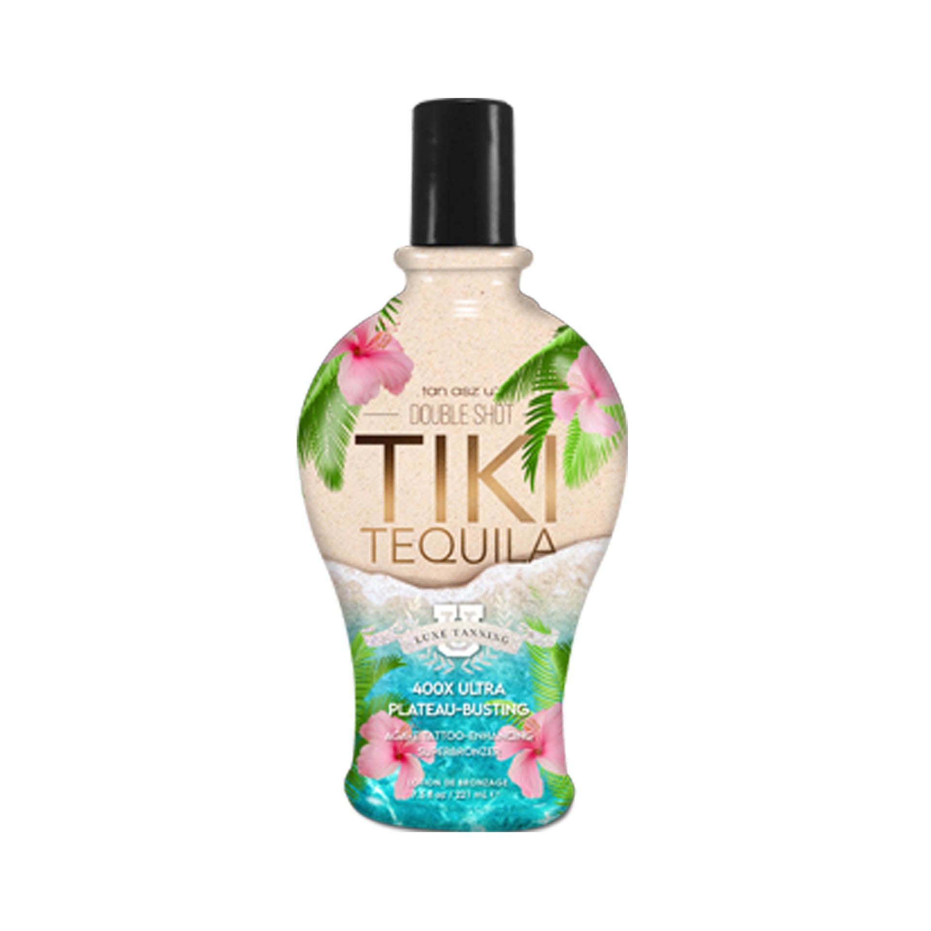 Tan Asz U Double Shot Tiki Tequila (400X) 7.5 OZ. Tanning Lotions Tan Asz U 