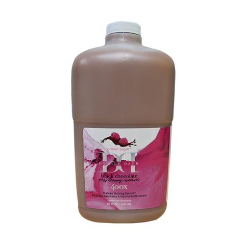 Tan Inc. DD Black Chocolate Raspberry Cream 64 OZ.