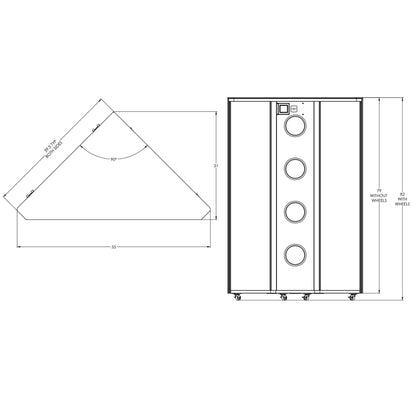 Norvell Overspray Reduction Booth Spray Tanning Equipment Norvell 