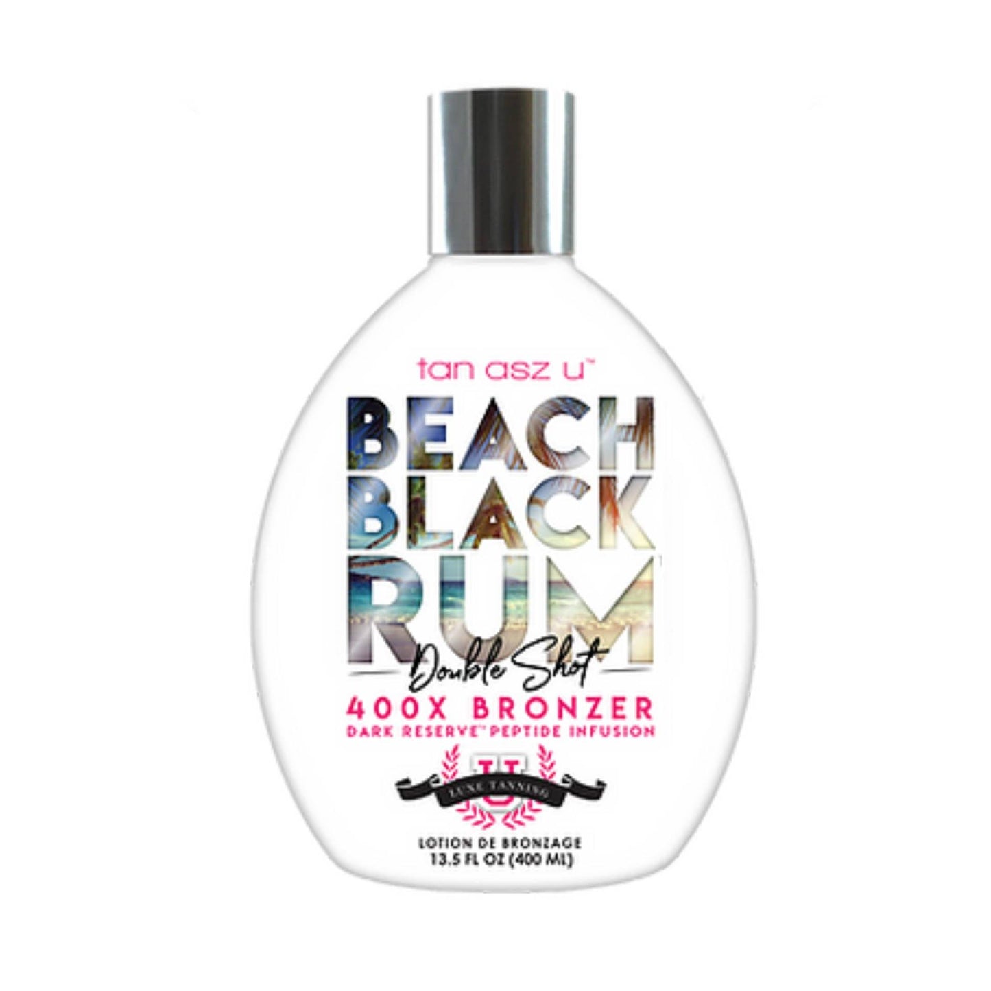 Tan Asz U Beach Black Rum DoubleShot 13.5 OZ. Tanning Lotions Tan Asz U 