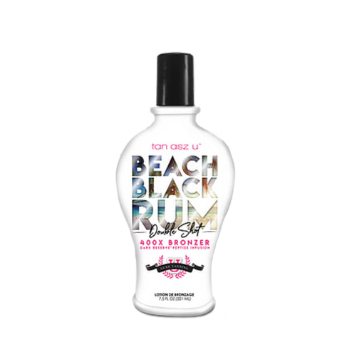 Tan ASZ U Beach Black Rum DoubleShot 7.5 OZ.