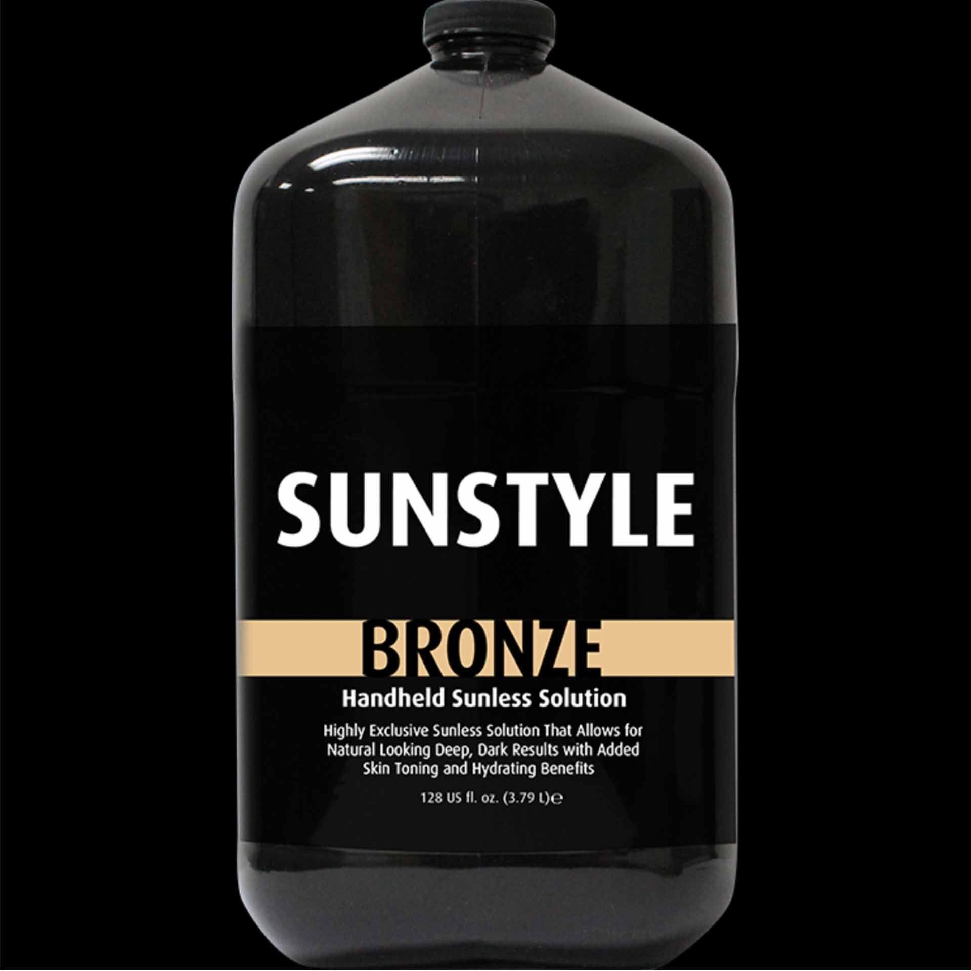 Sunstyle Sunless Bronze Airbrush Solution 128 oz Gallon Jug Spray Tanning Solutions Sunstyle 
