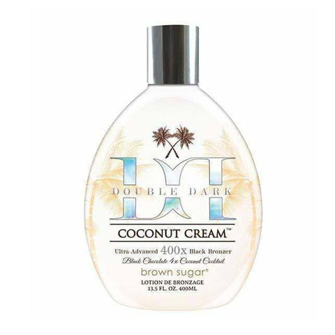 Tan Inc. Double Dark Coconut Cream 400X 13.5 OZ.