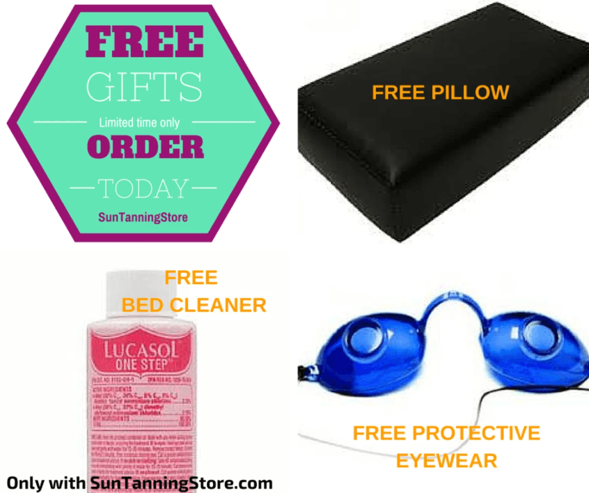 FREE Bonus Gifts OPTIONS_HIDDEN_PRODUCT Sun Tanning Store No Thank You 