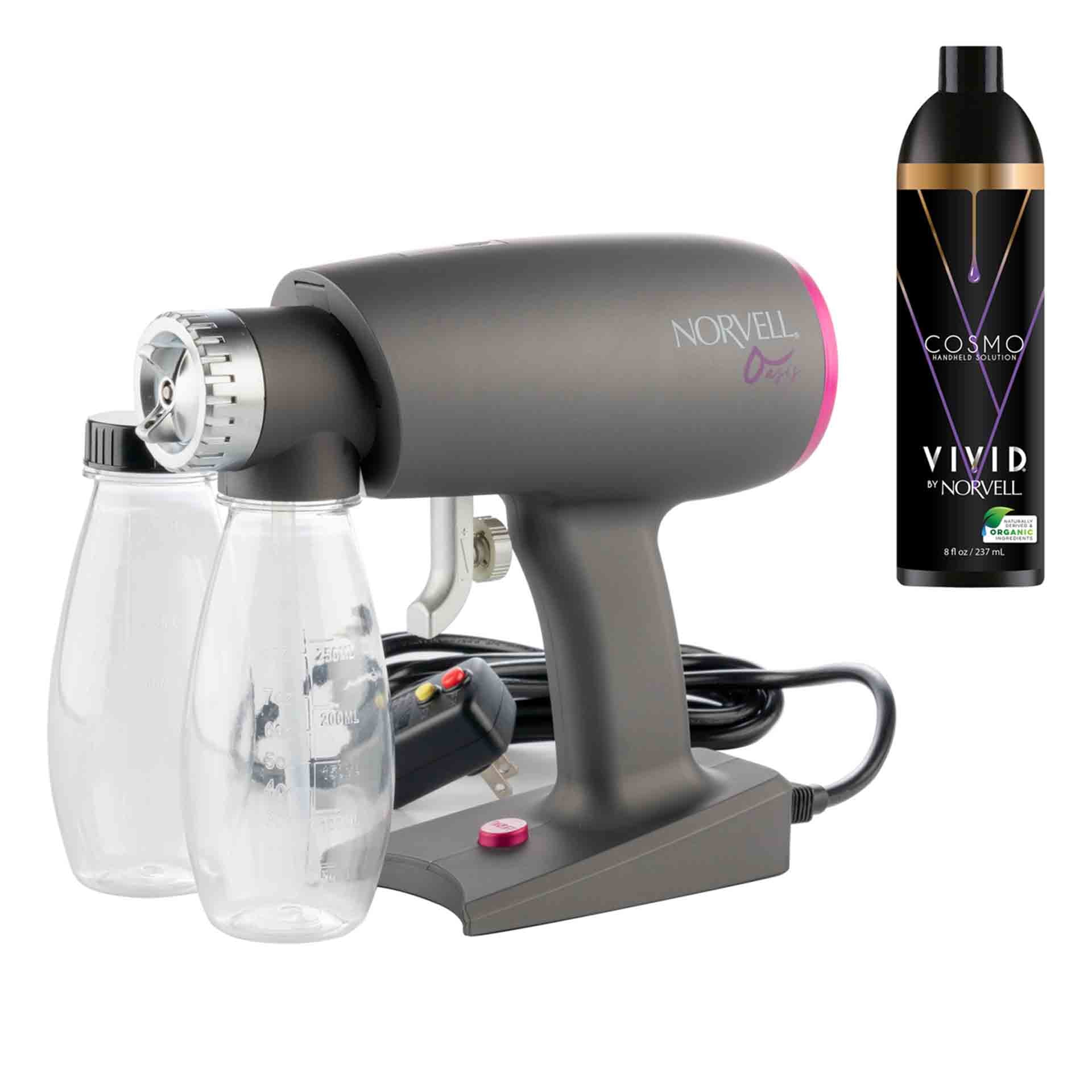 Norvell Oasis Airbrush Spray Applicator with Solution and Training Spray Tanning Equipment Norvell 