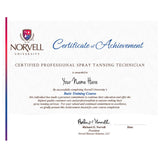 Norvell University Certificate of Achievement