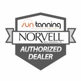 Norvell 3-Way Heart Tan-Too Sticker - Roll of 200