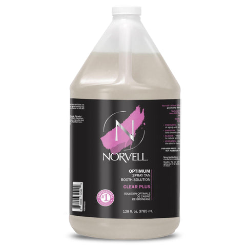 Norvell Optimum (Clear Plus) Tanning Booth Solution 128 oz Gallon Jug