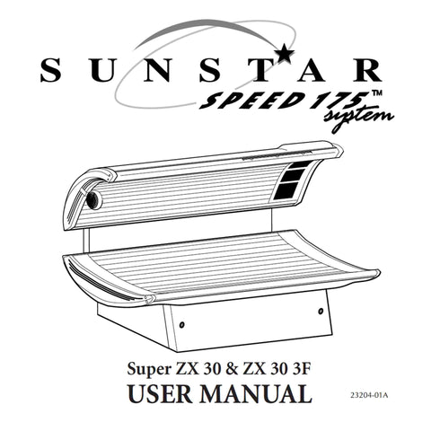 Sunstar ZX30 3F Tanning Bed 