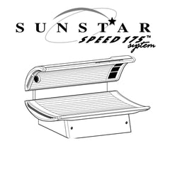 sunさん専用 Sunstar ZX30 Tanning Lamp Replacement Kit