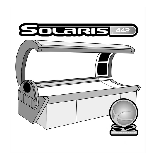 Solaris 442 Series Tanning Bed - Replacement Tanning Lamp Kit Lamps Cosmolux 