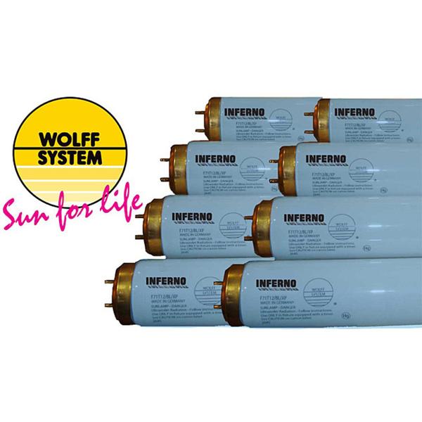 Lamps OPTIONS_HIDDEN_PRODUCT Sun Tanning Store Wolff Inferno XP 2645 11.9 UVB Lamps (All Blue) - Strongest Lamps! 