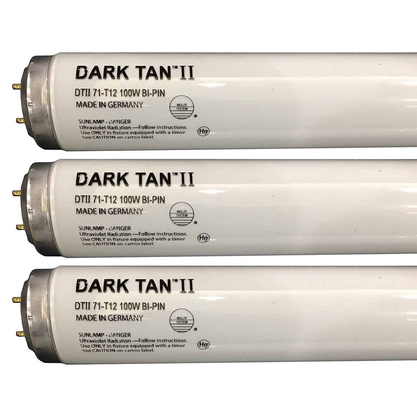 Wolff Dark Tan II F71 Bi-Pin 100w Tanning Lamps – Sun Tanning Store