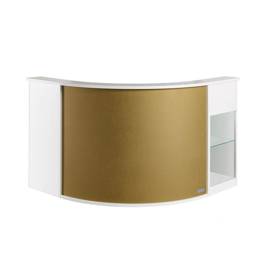 Salon Ambience RD/256 Form Reception Desk w/Display & Storage Cabinet Salon Equipment Salon Ambience 