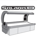 Solaris 542 Tanning Bed - Replacement Tanning Lamp Kit