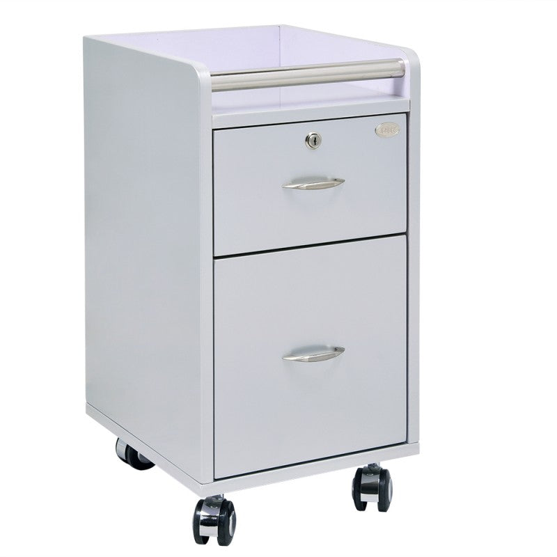 DIR Trolley Cart Pedi-Mani 5777 Salon Equipment Dream In Reality Silver 